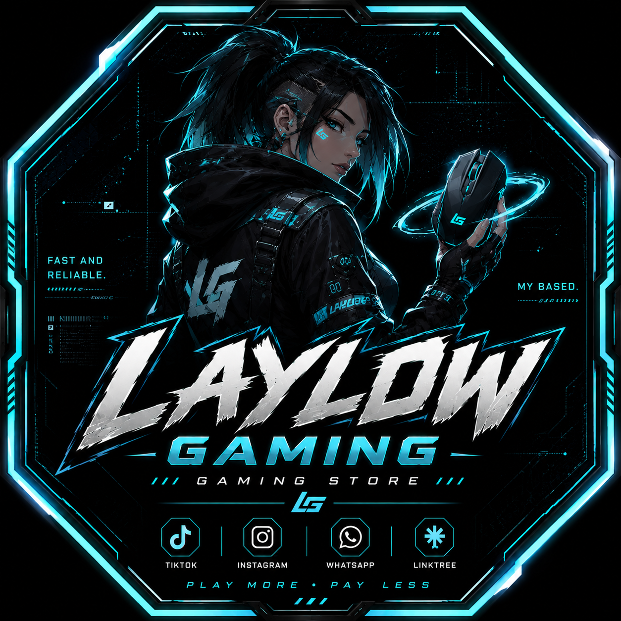 LAYLOW GAMING logo